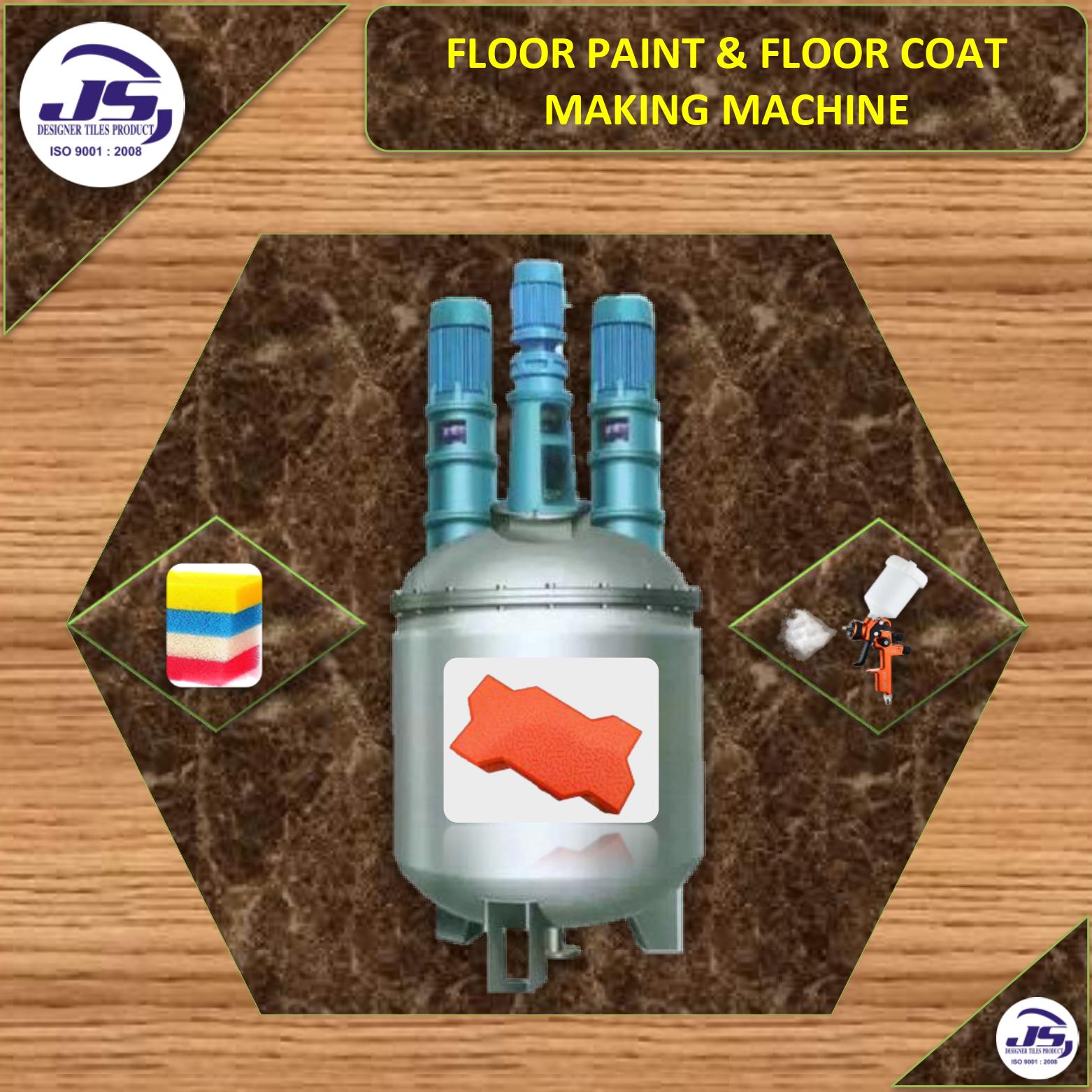Floor Paint & Floor coat Making Machine